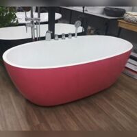 Bồn tắm oval BSO-17H có sen vòi