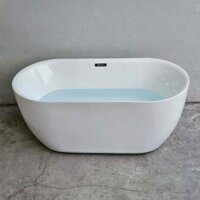 Bồn Tắm Oval Cạnh Mỏng Chất Liệu Acrylic KT 1.5-1.6-1.7m