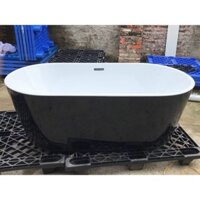 Bồn tắm Oval cạnh thẳng  kt 1,4m - BT1700