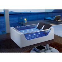 Bồn Tắm Sục Đôi Kính KT 1800x1200mm (Nhập Khẩu)
