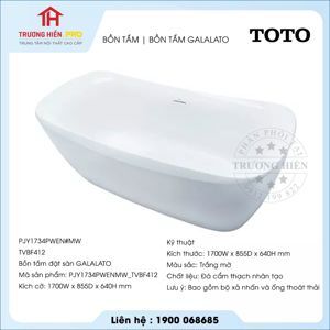 Bồn tắm Toto PJY1734PWENMW