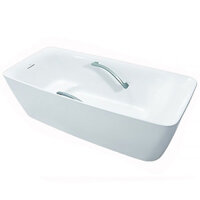 Bồn tắm TOTO PJY1724WPWEN#MW/TVBF412 đá cẩm thạch đặt sàn kèm ống thải TVBF412