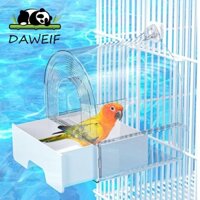 Bồn tắm treo vẹt DAWEIF Cockatiel thực tế rõ ràng
