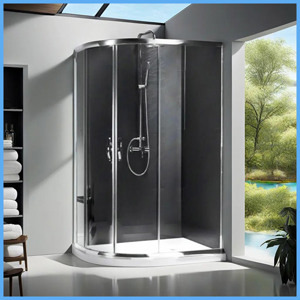 Bồn tắm vách kính Euroking EU-4438