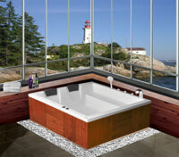 Bồn tắm vuông Euroca EU1-1616