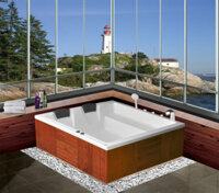 Bồn tắm vuông Euroca EU1-1616