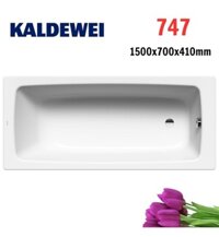 Bồn tắm xây 1.5m thép tráng men KALDEWEI CAYONO 747