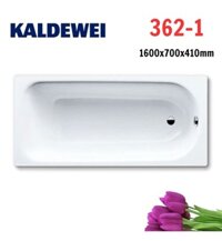 Bồn tắm xây 1.6m thép tráng men KALDEWEI SANIFORM PLUS 362-1