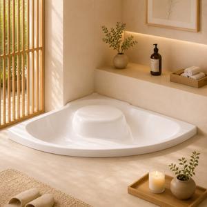 Bồn tắm xây không chân đế Fantiny M95-T