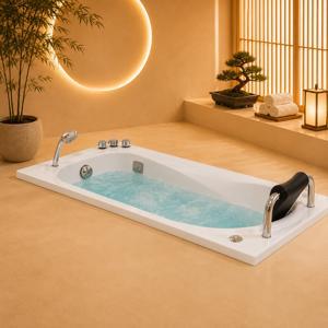 Bồn tắm xây Massage chất Acrylic Fantiny MMA-170M