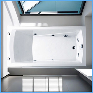 Bồn tắm xây Massage Caesar MT0640 - không chân không yếm