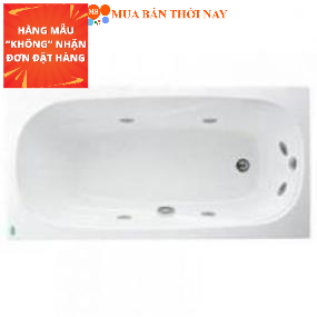 Bồn tắm xây Massage Caesar MT0170 - không chân không yếm