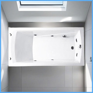 Bồn tắm xây Massage Caesar MT0350 (MT-0350) - không chân không yếm