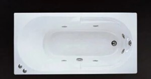Bồn tắm xây Massage Caesar MT0270 - không chân không yếm