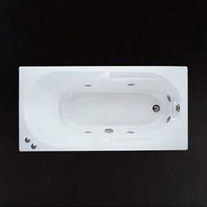 Bồn tắm xây Massage Caesar MT0250 (MT-0250) - không chân không yếm