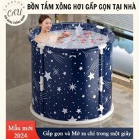 Bồn tắm xông hơi gấp gọn , chậu tắm tại nhà cho diện tích hẹp