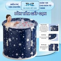 Bồn tắm xông hơi gấp gọn ZIHA, bể tắm tại nhà cho diện tích nhỏ
