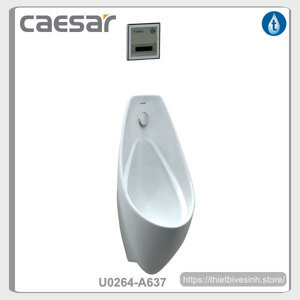 Bồn tiểu nam cảm ứng Caesar U0264+A637