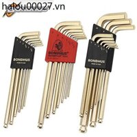 Bondhus American BONDHUS Allen Cờ lê nhập khẩu Số liệu mở rộng Muỗng lục giác 38046 38099 38092