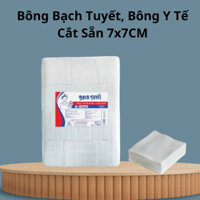 Bông Bạch Tuyết, Bông Y Tế Cắt Sẵn 7x7CM
