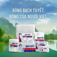 Bông Bạch Tuyết cắt sẵn siêu thấm hút size 7x7(cm)
