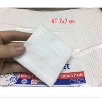 Bông bạch tuyết tẩy trang cắt sẵn