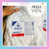 Bông Bạch Tuyết Viên Túi 500g, Bông Gòn Viên Bạch Tuyết 500g