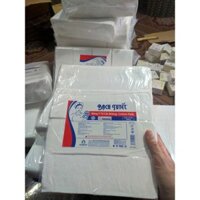Bông Bạch Tuyết Y Tế Cắt Miếng 500g - Lau Mực Trong Phun Xăm