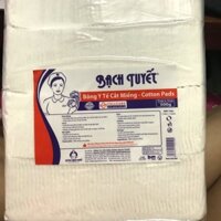 Bông bạch tuyết y tế cắt miếng 500g - 1000g ( kt 7*7cm)