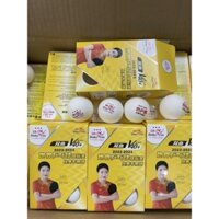 Bóng Bàn Song Ngư Sừng Trâu DOUBLE FISH - CHUẨN THI ĐẤU QUỐC TẾ 3 Sao 40+ Chính Hãng Hộp 6 Quả