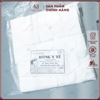 Bông Bảo Thạch Không Tiệt Trùng cắt sẵn 6x6cm (500g) Bông tẩy trang
