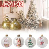 Bóng bay bơm hơi LCAION, Quả bóng Giáng sinh trang trí 60cm, Đồ chơi khổng lồ lớn DIY Địa điểm bố trí bóng ngoài trời