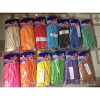 Bóng bay giun Thái Lan vặn hình nghệ thuật (100 quả chọn màu) đẹp