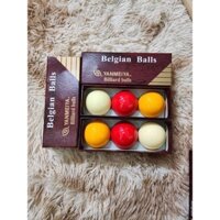 [Bóng Bi a]Bi lip,Bi 3C,Bóng Bida Belgian Ball YENMEIYA (bộ 3 quả) chính hãng,chất lượng cao-Aileex-Bàn và Phụ kiện Bi a