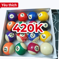 Bóng Bida Lỗ CLB Circle Giá Rẻ Nhất Thị Trường - Bi Chơi Bi-A Bằng Đá Nguyên Khối Chất Lượng Cao