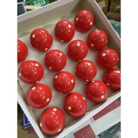 Bóng bida quả đỏ có Chấm Trắng