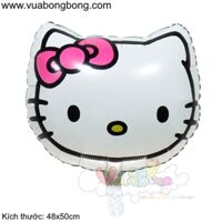 Bong bóng đầu Hello Kitty