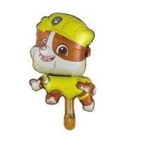 Bong Bóng Hình Chú Chó Cứu Hộ MARSHALL, Paw Patrol Cỡ Lớn Dành Cho Trang Trí Sinh Nhật Bé Trai Bé Gái, Biệt Đội Chó - Mini rubble