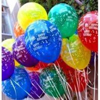 Bong Bóng In Chữ Happy Birthday 500 Cái