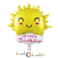 BONG BÓNG MẶT TRỜI HAPPY BIRTHDAY