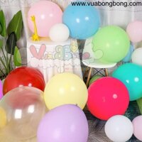 Bong bóng tròn pastel (macaron) 60cm 24 inche Trung Quốc