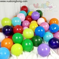 Bong bóng tròn trơn 25cm 10 inche Trung Quốc