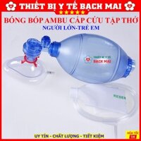 Bóng Bóp Ambu Tập Thở Dành Cho Người Lớn Và Trẻ Em