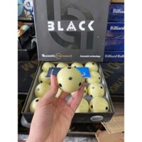 Bóng cái Black, Bóng cái bida lỗ chất liệu nhựa đặc cao cấp hạn chế trầy xước, hạn chế bám lơ - Bi A Lạc Đạo