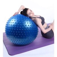 Bóng cao su tập yoga/gym có gai đường kính 55cm cải thiện sức khỏe tại nhà