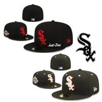 Bóng Chày Major League Chicago White Sox Mới Thêu Nón Phố Hip Hop Mùa Hè Vịt Lưỡi Không Thể Điều Chỉnh Cánh Phẳng