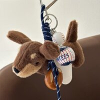 Bóng Chày Mỹ Túi Phong Cách Xe Máy Mặt Dây Chuyền Retro Kim Cương Móc Khóa Quạt Kỷ Niệm Bóng Chày Alkaline Nước miu Series Túi Đồ Trang Trí Cặp Đôi Quà Tặng Eo Đồ Trang Trí Thời Trang Phong Cách Hàn Quốc ins Phong Cách Độc Đáo