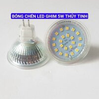 Bóng Chén LED Chân Ghim 5W - Trắng / Vàng