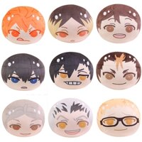Bóng chuyền Bé Trai ĐẾN TOP Hấp Bun Bánh Bao Pinch Mặt Dây Chuyền Hinata Shouyou Kozume Kenma Hàng Hóa Kageyama tobio Phiên Bản Q Yu Nishinoya sugawara koushi Kích Thước Nhỏ Là Mặt Dây Chuyền Sang Trọng Kích Thước Lớn Là Gối Sang Trọng