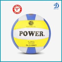 Bóng Chuyền Da Động Lực Dl 210m3 Chính Hãng Tặng Kèm Kim Bơm Bóng